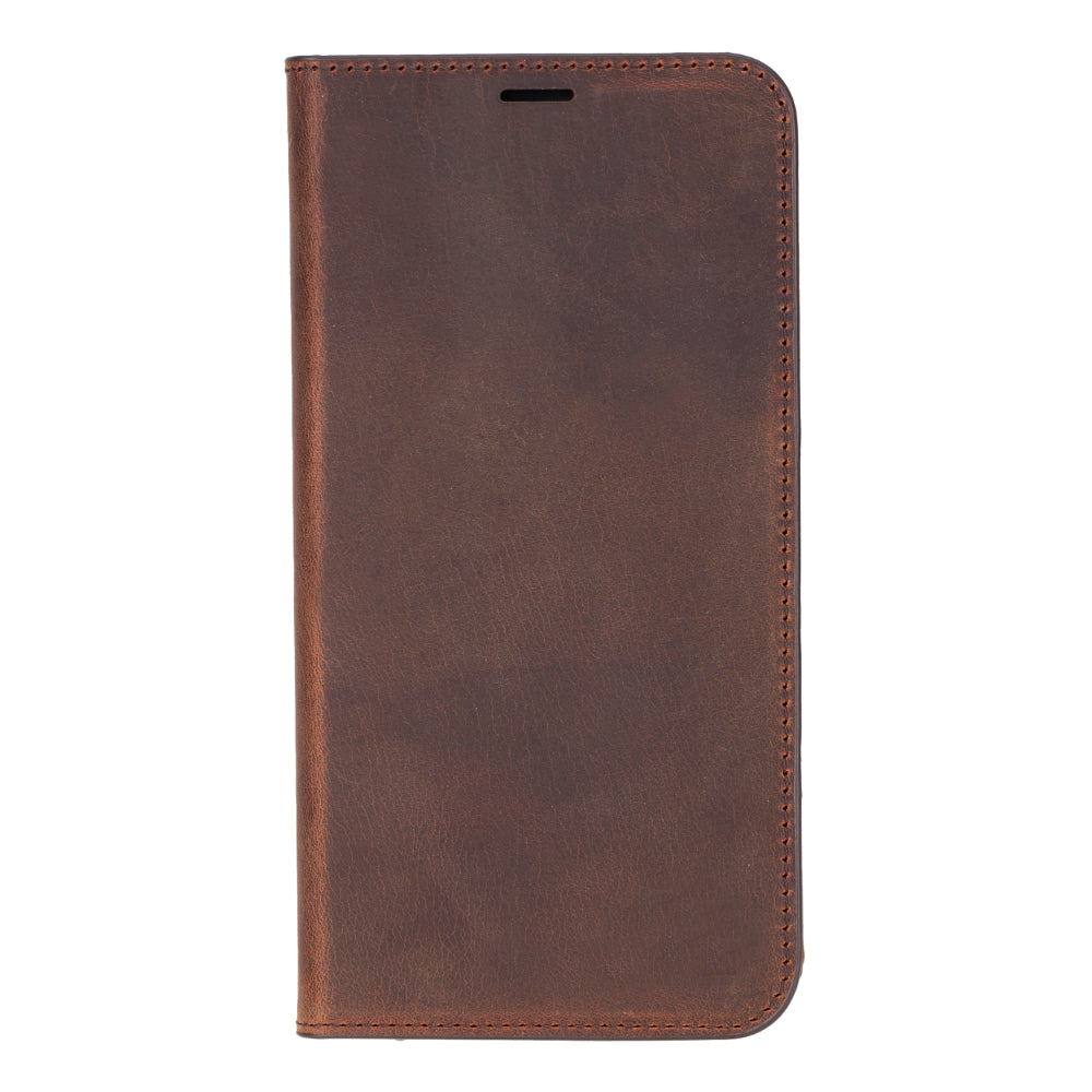 Premium Leren Foliohoesje voor iPhone 16 Pro Max