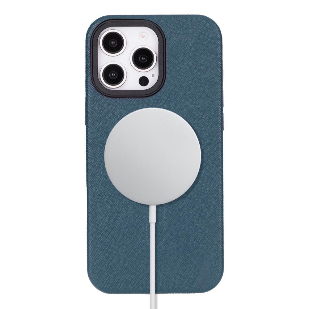 Leren hoesje voor iPhone 16 Pro