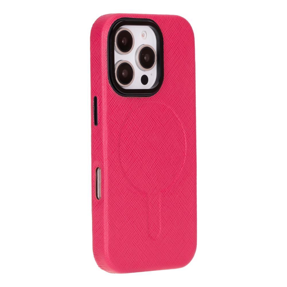 Leren hoesje voor iPhone 16 Pro