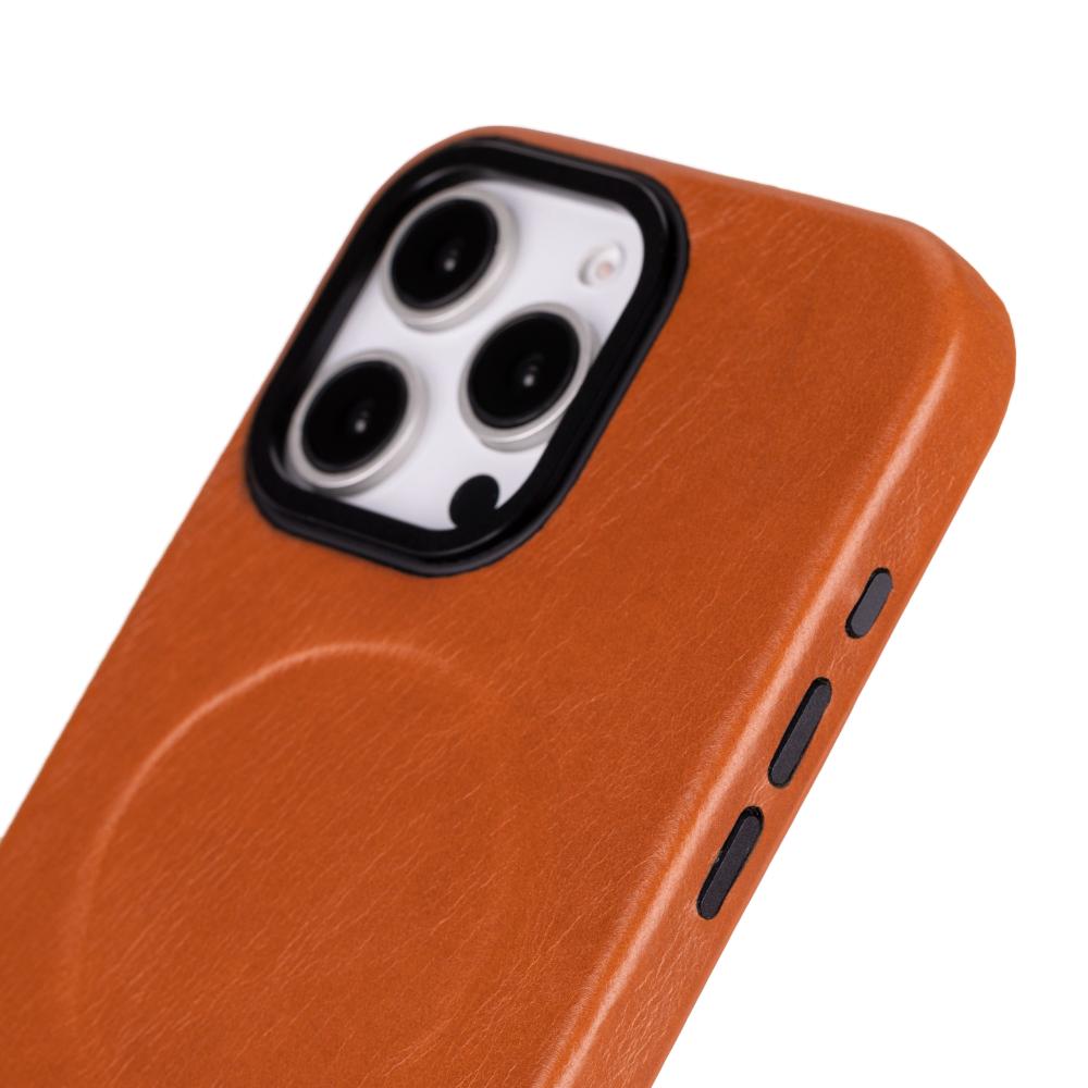 Leren hoesje voor iPhone 16 Pro